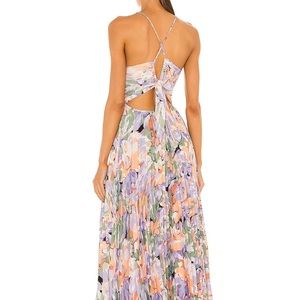 ASTR the label Blythe Dress. Size XS. Coral Multi